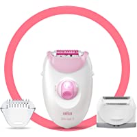 Los mejores  - Braun Silk-épil 3 3-270 Depiladora Eléctrica Mujer para Una Depilación Duradera- Cabezal de Rasurado y Recorte- Sistema…